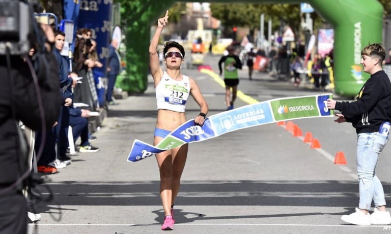 María Pérez, campeona de España 2023 en 35km marcha