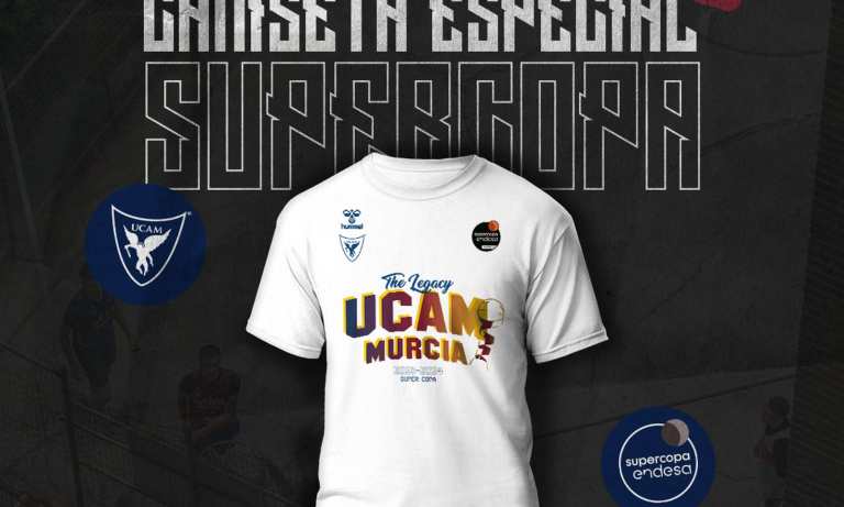 Camiseta Supercopa UCAM Murcia Edición Especial 