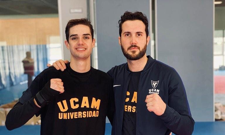 Javier Pérez Polo y Raúl Martínez, olímpicos y estudiantes de la UCAM