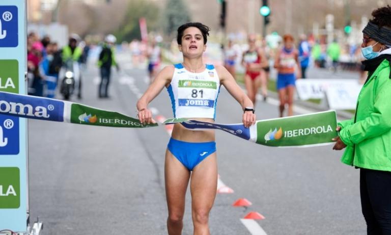 María Pérez Campeona de España 20 km marcha