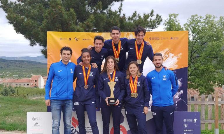 Gran éxito de la UCAM en el Campeonato de España Universitario de tenis de mesa y orientación 