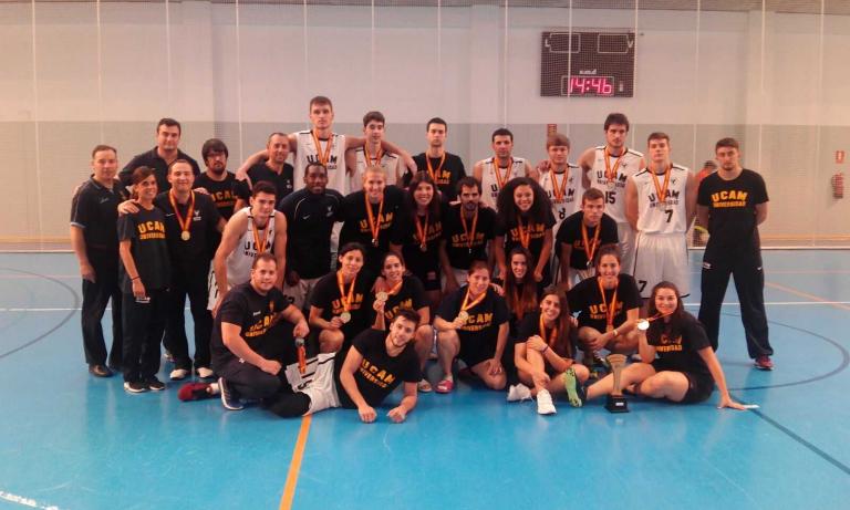 Lluvia de medallas para la UCAM en los Campeonatos de España Universitarios