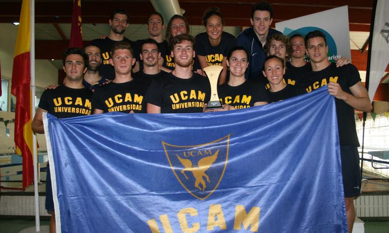 La UCAM domina el Campeonato de España Universitario de Natación con 42 medallas