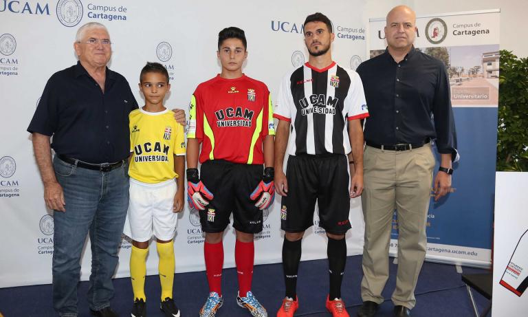 La UCAM y el Cartagena FC se dan la mano para apoyar la cantera