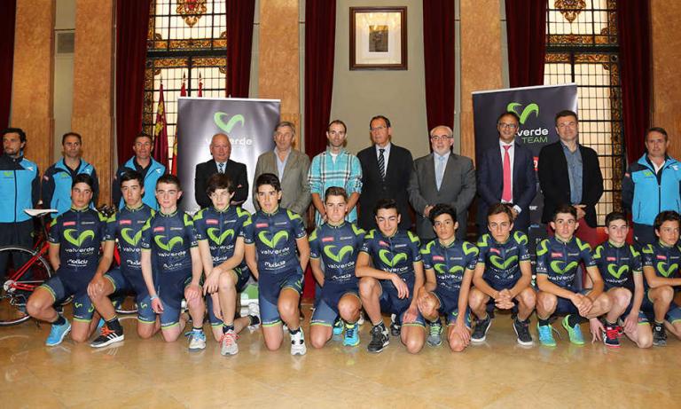 La UCAM se suma al proyecto ciclista de Alejandro Valverde