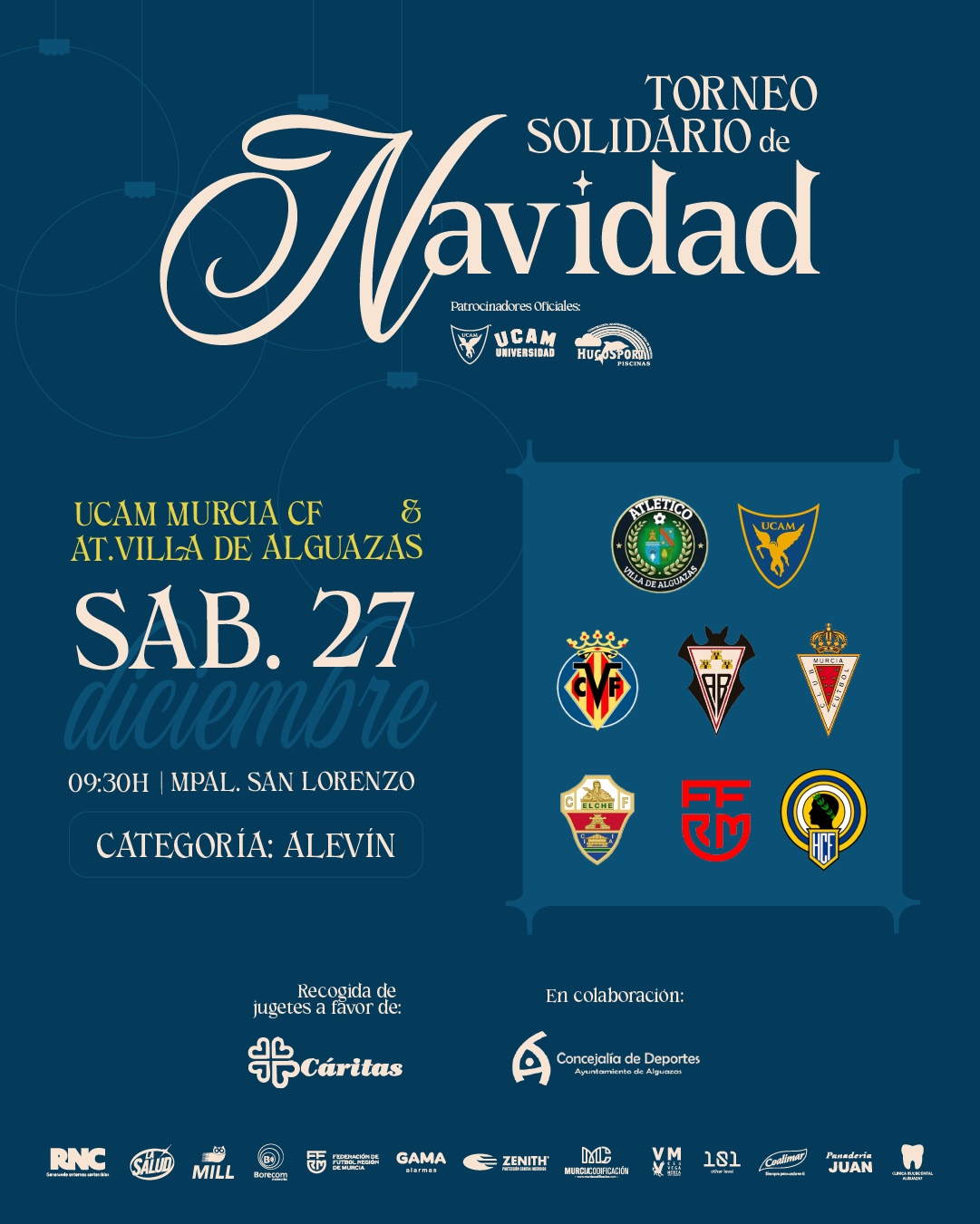 Cartel del torneo solidario