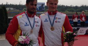 Marcus Cooper (oro) y Cristian Toro (plata), primeras medallas UCAM en el Mundial de Piragüismo
