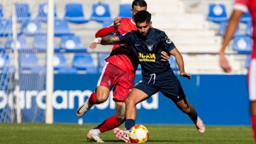 Pablo Hernández durante un partido en el Heredia 21 La Condomina