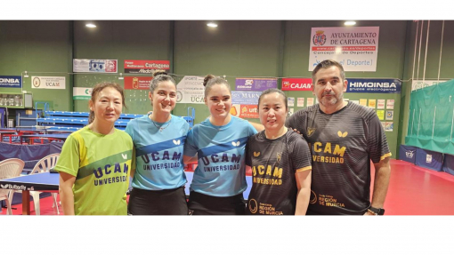 UCAM Cartagena Tenis de Mesa conoce su rival en los cuartos europeos