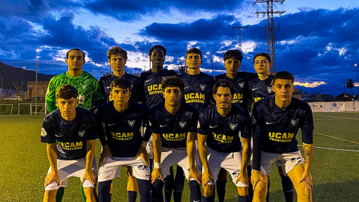 XI inicial del UCAM Murcia CF Internacional