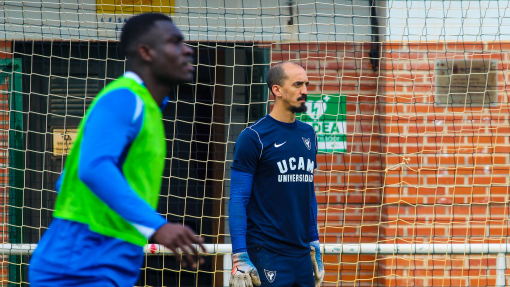 Ackermann, jugadores del UCAM Murcia CF