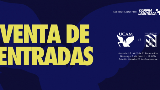 UCAM Murcia CF - UD Melilla: información sobre la venta de entradas