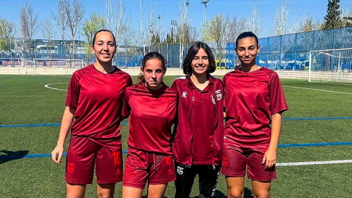 Cuatro jugadoras del UCAM Murcia CF brillan con la FFRM en el Campeonato de España