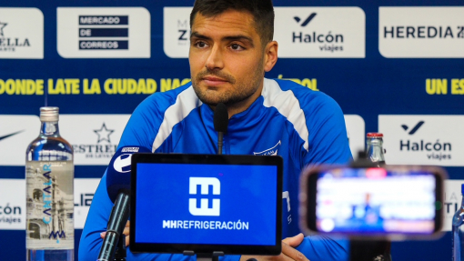 JAvi Ramírez en rueda de prensa