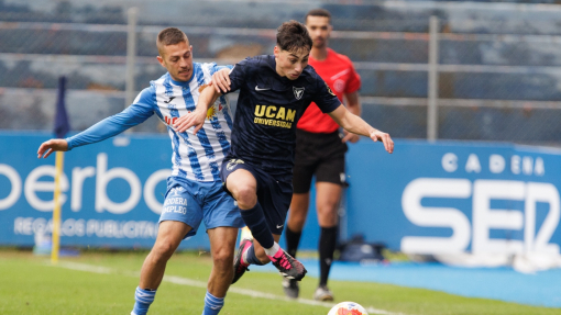 Héctor Fernández durante un partido frente al Águilas en La Condomina