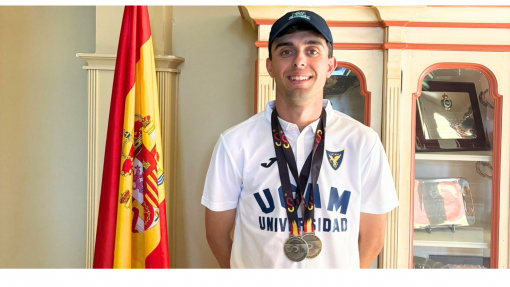 Álvaro Serrano Sánchez se proclama campeón de España Universitario con la UCAM