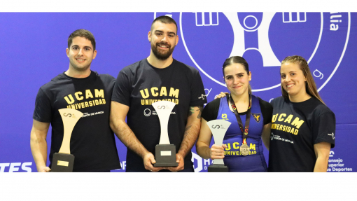 La UCAM consigue trece medallas en Halterofilia