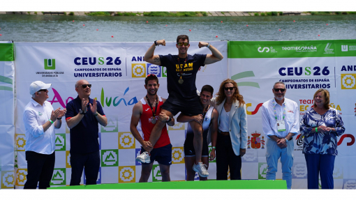 La UCAM consigue el oro en remo de los Campeonato de España Universitario 2026