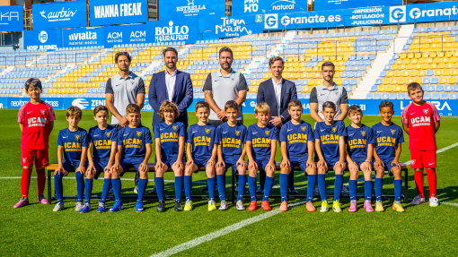 Plantilla del Benjamín B del UCAM Murcia CF