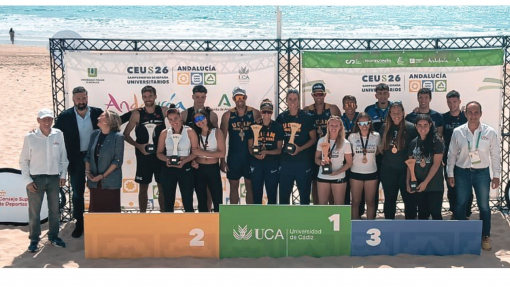 Dos oros para el UCAM Vóley Playa 2026