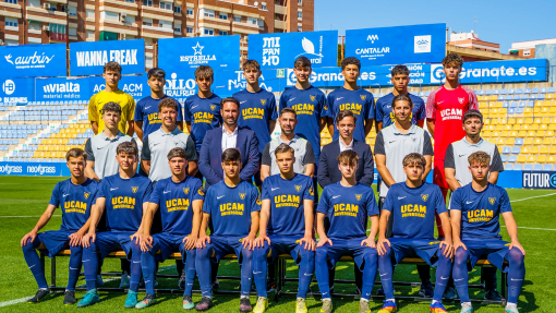Plantilla del Cadete A del UCAM Murcia CF