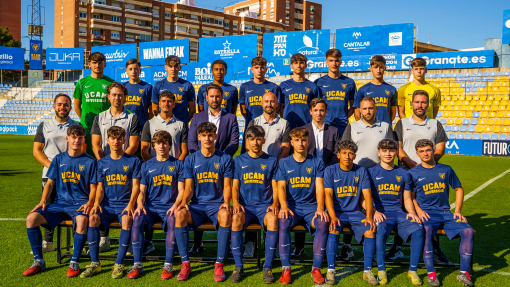 Plantilla del Juvenil B del UCAM Murcia CF