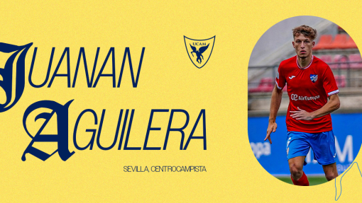 Juanan Aguilera, el nuevo pulmón del UCAM Murcia CF