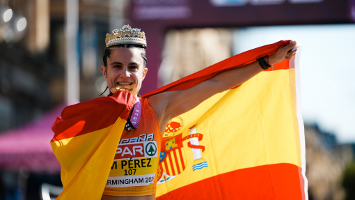 María Pérez campeona de Europa 2026