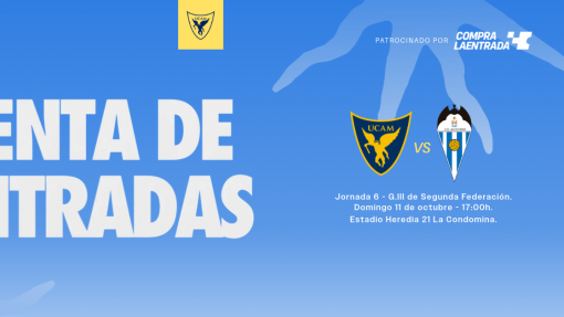 Venta de entradas - UCAM Murcia CF - CD Alcoyano