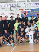 Los jugadores del UCAM Murcia jugando como niños