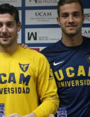 Álex Rubio y Biel Ribas, presentados con el UCAM CF