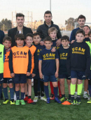 Luis Fernández y Morillas visitan a la cantera