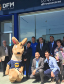 Góngora, en la inauguración de la nueva delegación de DFM Rent a Car
