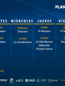 Plan de entrenamientos del 31/7 al 6/8