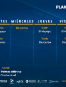 Plan de entrenamiento del UCAM Murcia CF (21/08 – 27/08)