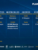 Plan de entrenamientos del 7/8 al 13/8