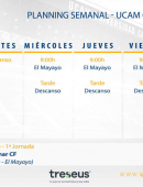 Plan de trabajo del UCAM CF B Sangonera (14/08-20/08)