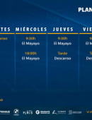 Plan de entrenamientos del 4 al 9 de septiembre