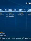 Plan de entrenamientos del UCAM Murcia (30/10 – 05/11)