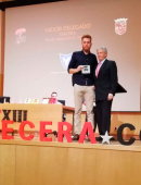  El delegado del filial, Antonio Hernández, galardonado en la X Gala Pasión Deportiva
