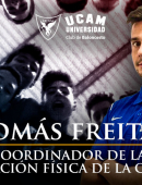Tomás Freitas, nuevo coordinador de la preparación física de la Cantera del UCAM Murcia CB