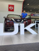 Emanuel Cate se sube al nuevo Nissan Juke