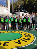 La segunda pista de vidrio reciclado del mundo se estrena en Murcia