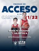 Acceso a la Cantera del UCAM Murcia 21/22