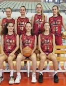Jugadoras de la cantera femenina del UCAM Murcia CB
