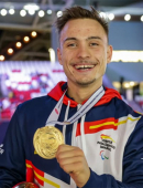 Iñigo Llopis consigue dos oros en el Mundial de Natación Paralímpica en Singapur