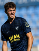 Álex Bueno durante un partido en La Condomina