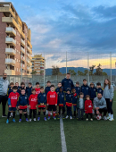 Alejandro Bueno con los más pequeños