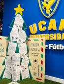 El árbol de los Sueños de Caixabank en el Estadio Heredia 21 La Condomina