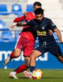 Pablo Hernández durante un partido en el Heredia 21 La Condomina